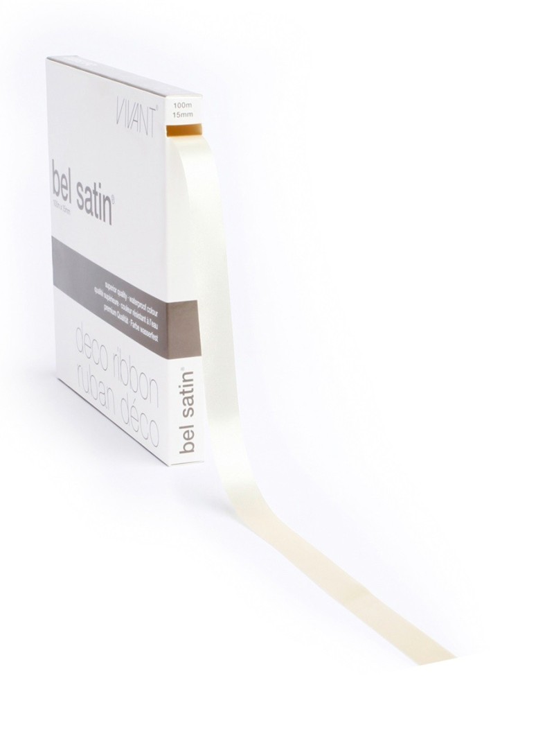 Ribbon 72 - Off White 15mm