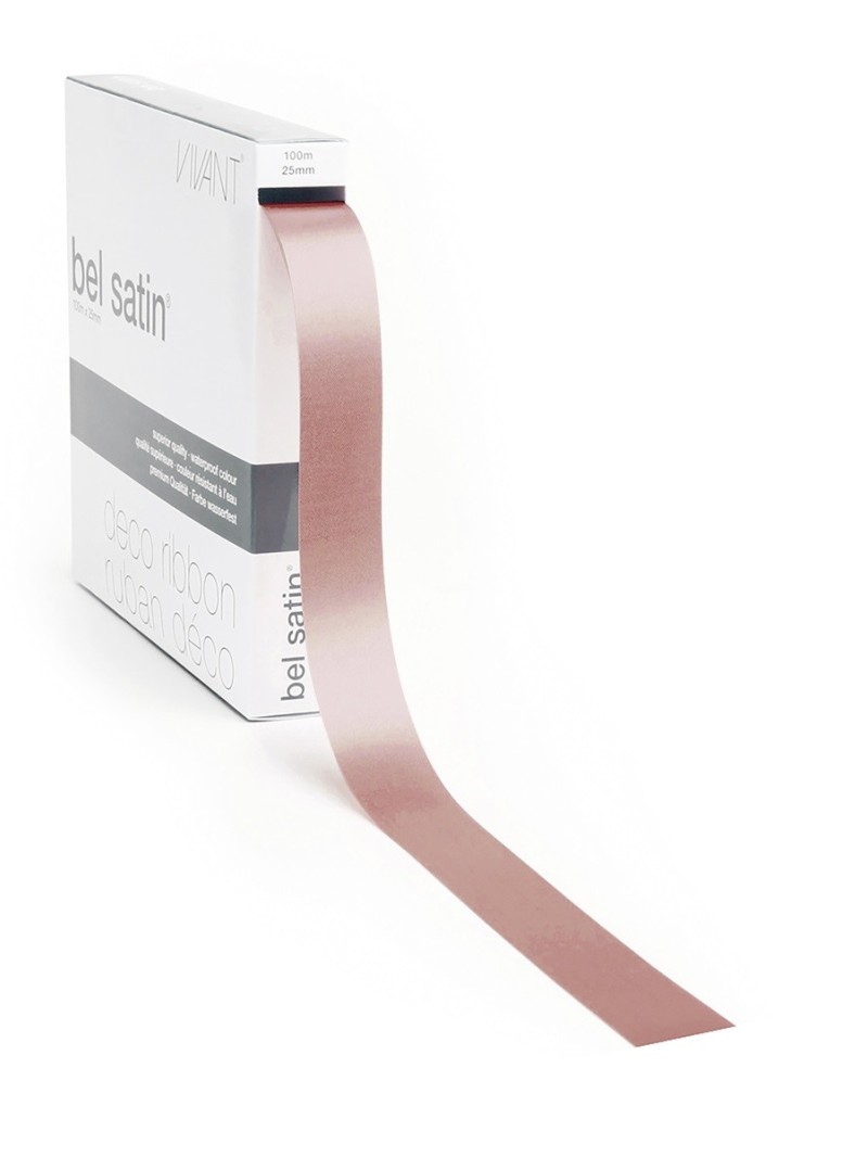 Ribbon 72A - Satin skin colour 15mm