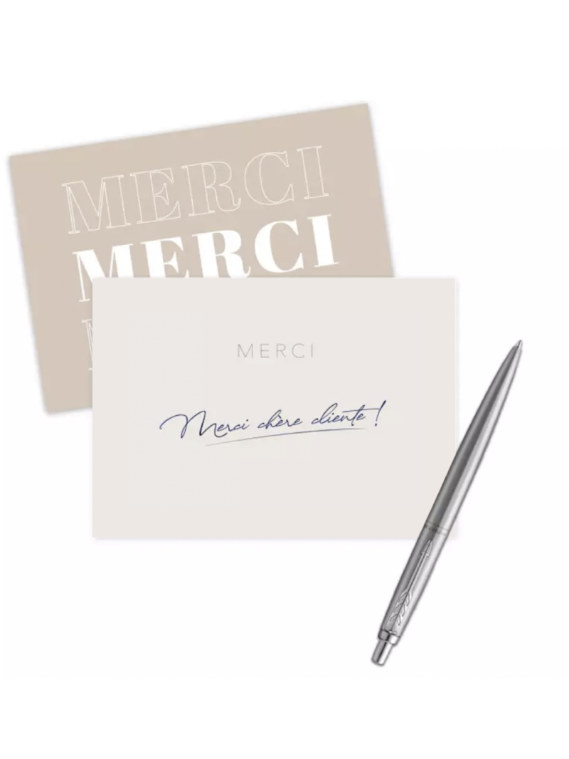 Tarjeta de agradecimiento "PARIS