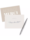 Tarjeta de agradecimiento "PARIS