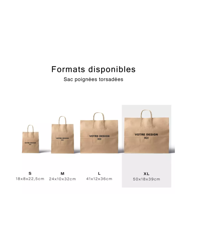 Bolsa Kraft XL – Gran Formato Y Visibilidad Para Tu Marca