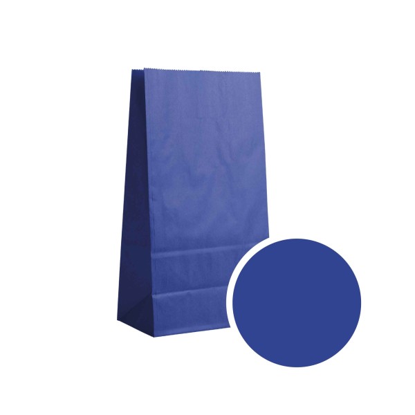 Papieren tas - Nachtblauw M