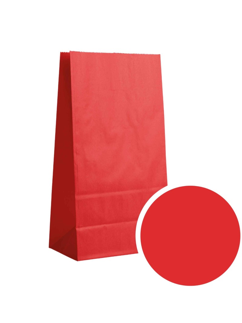 Bolsa de papel - Rojo M