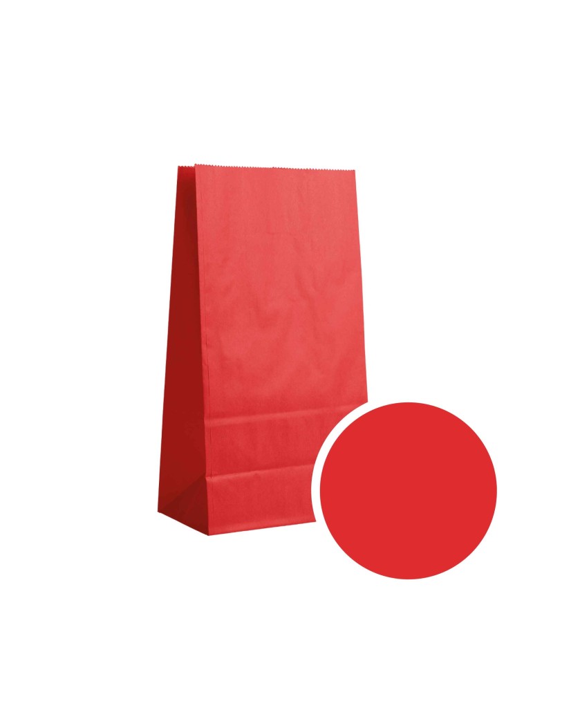 Bolsa de papel - Rojo M