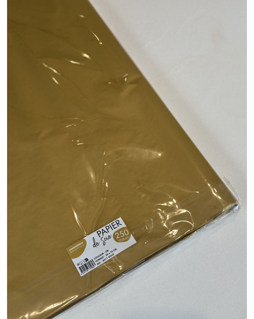 Papier de soie - Doré l Meilleur qualité & prix du marché