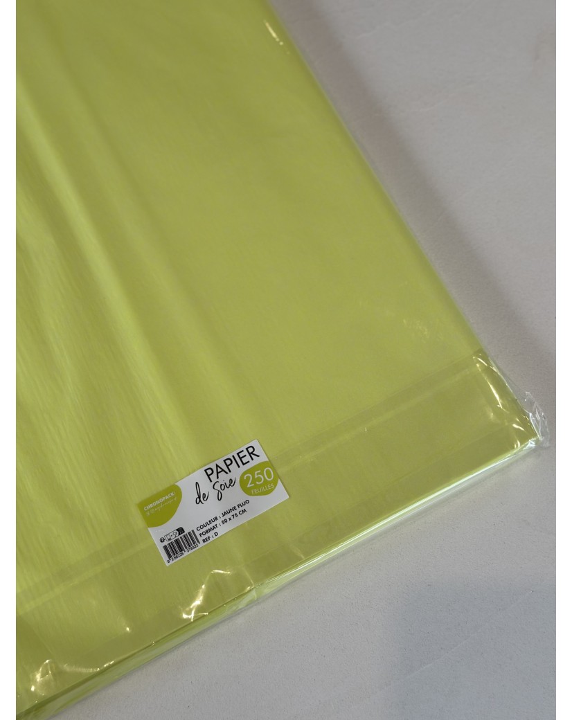 Papel tisú - Amarillo fluorescente l La mejor calidad y precio del mercado