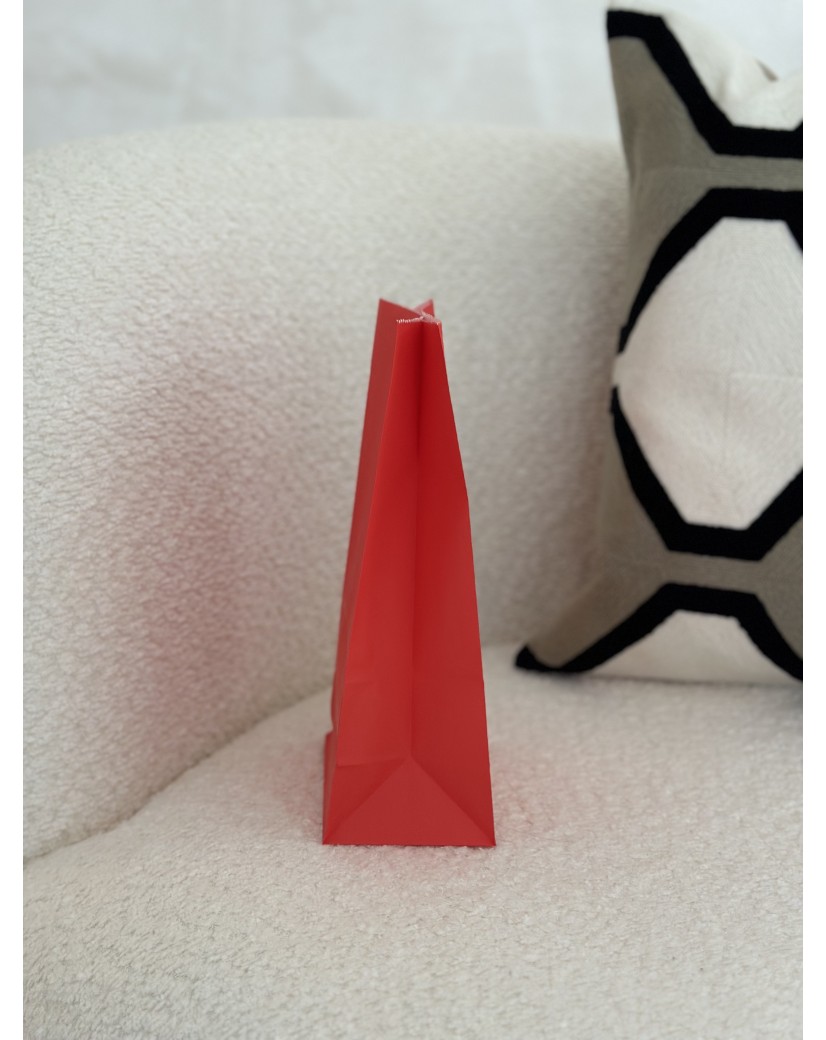 Bolsa de papel - Rojo M