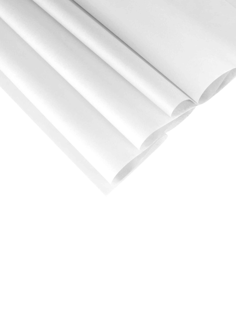 Seidenpapier - Weiß ohne Aufdruck