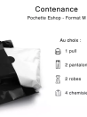 Eshop Pouch - Black M