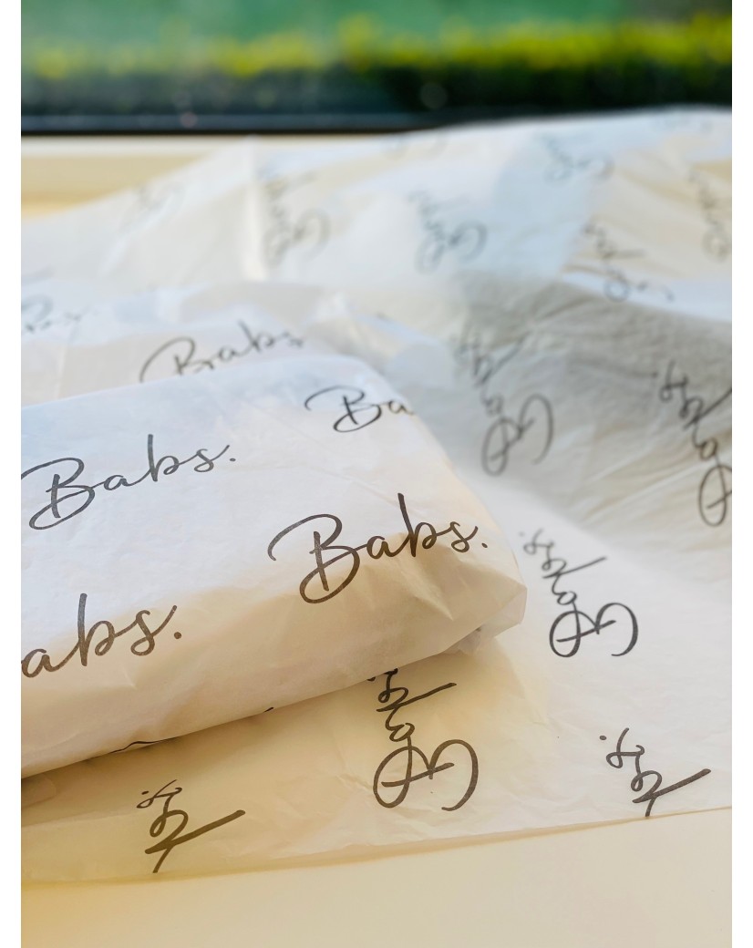 Papel de seda - Blanco personalizado