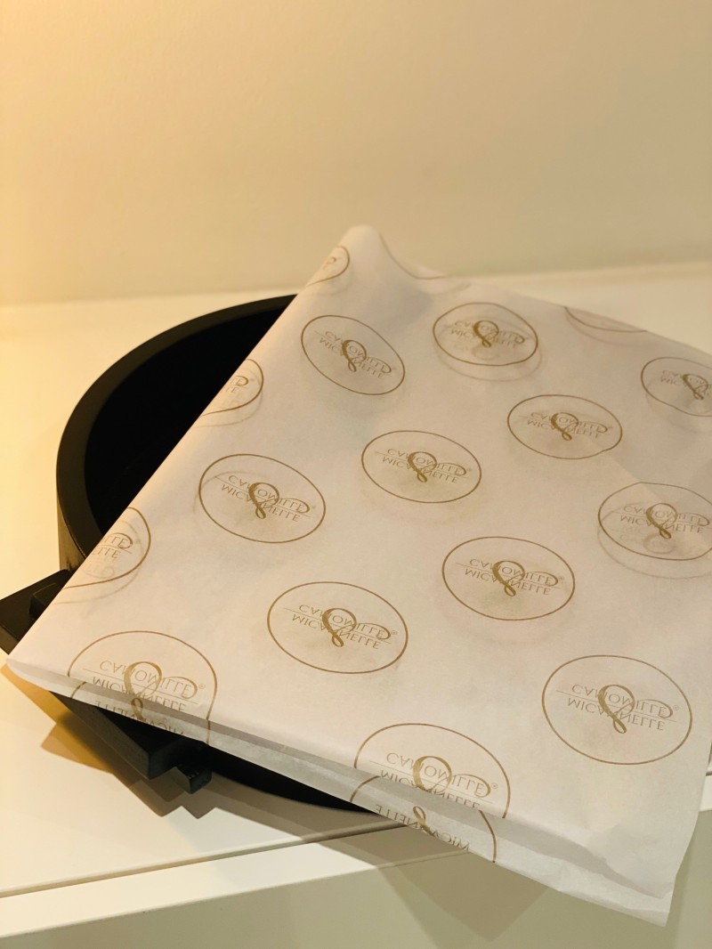 Seidenpapier - Weiß personalisiert