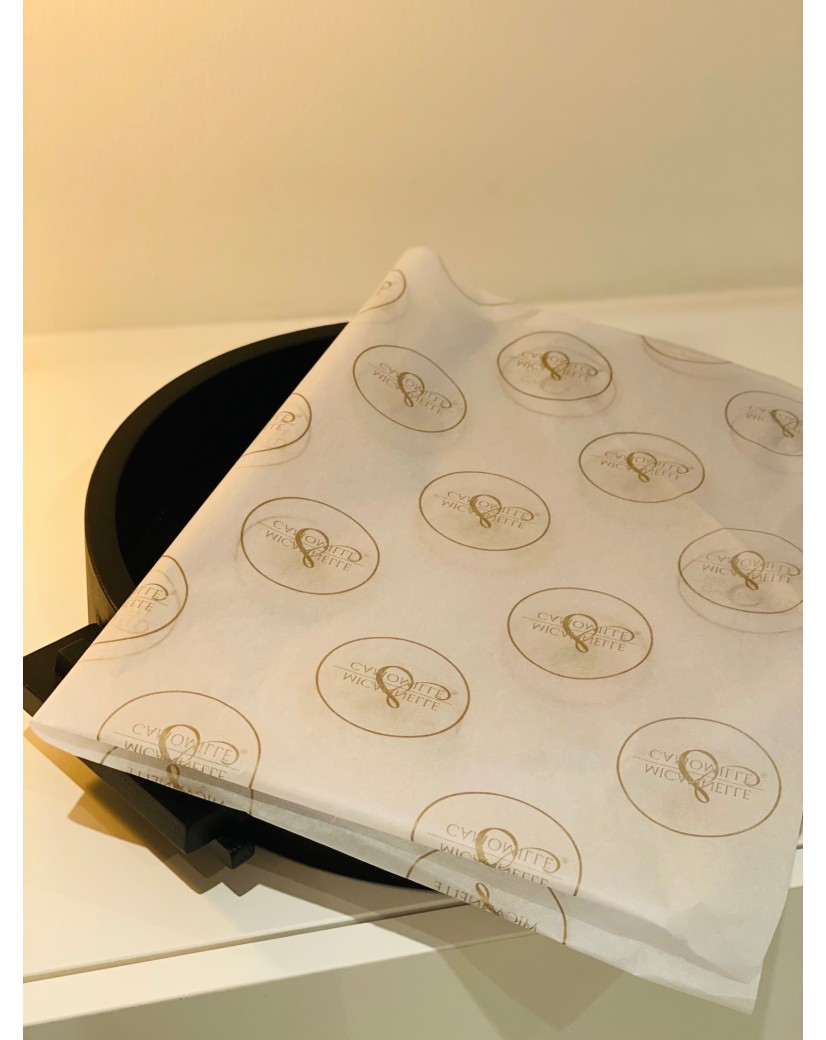 Zijdepapier - Wit gepersonaliseerd