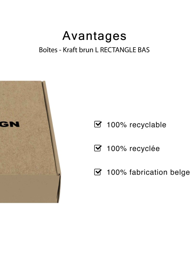 Boîte d'envoi personnalisable 39x28x7cm | Chronopack