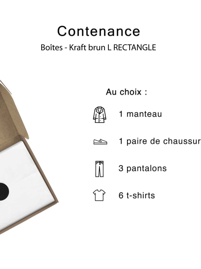 Caja - Kraft L RECTANGULAR