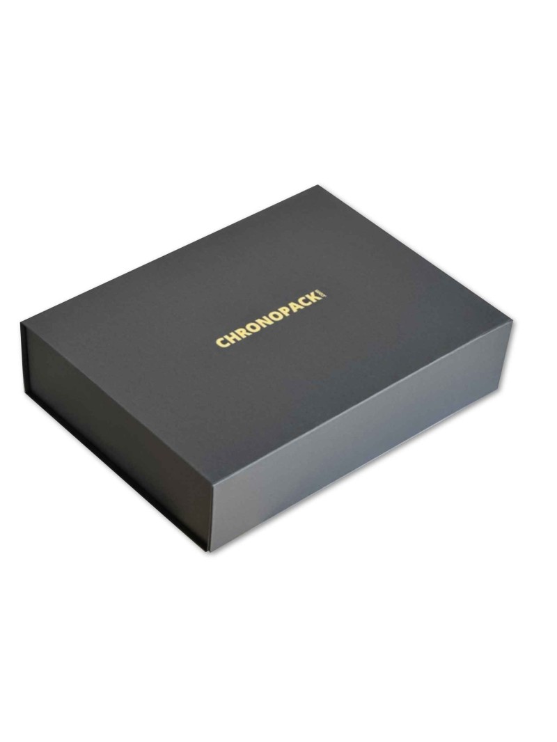 Magnetbox - Ihr Logo heiß geprägt - L
