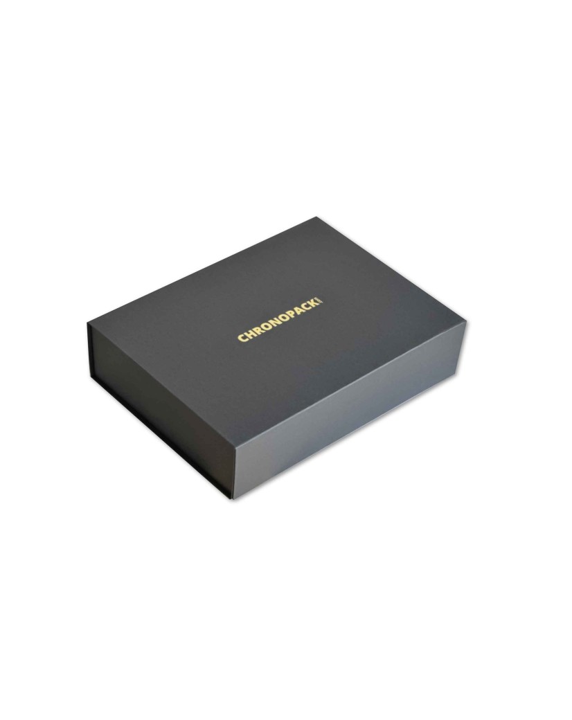Magnetbox - Ihr Logo heiß geprägt - L