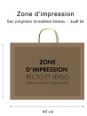 Boat paper bags - Kraft M