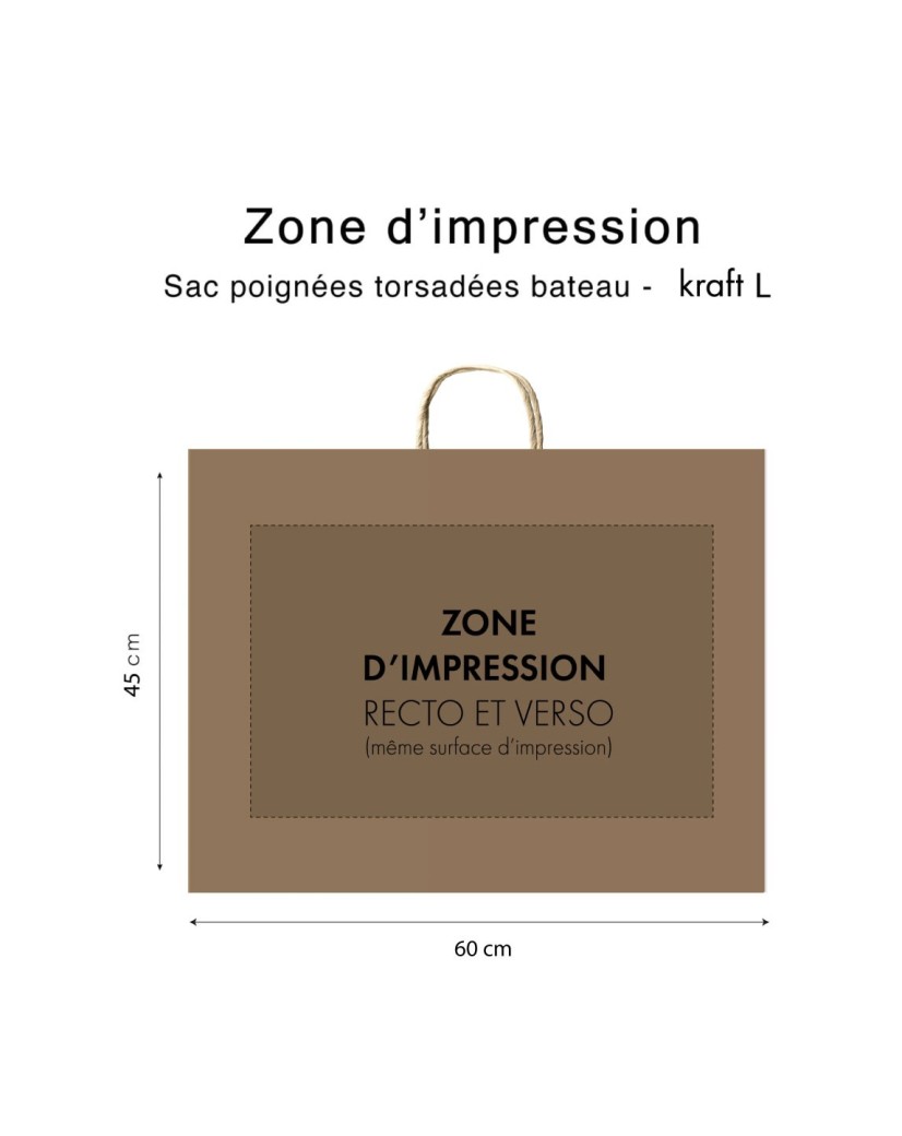 Bolsas de papel para barcos - Kraft L