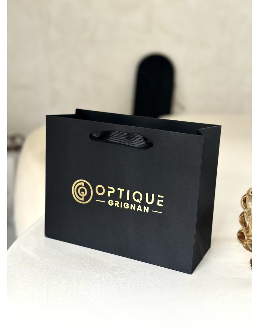 Luxury Paper Bag – Black – S (25x10x20 cm)