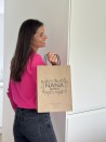 Krafttas M Zwarte Handvatten – Eco, Personaliseerbaar & Klaar Voor Verzending!