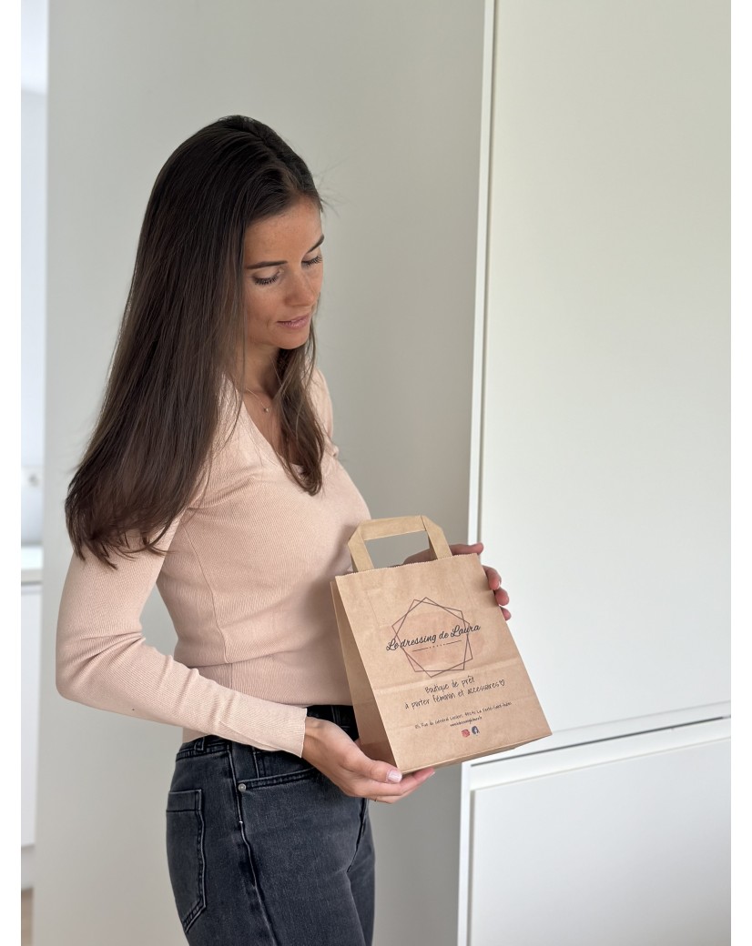 Krafttas S Platte Handvatten – Klein, Slim en Bedruktbaar