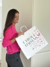 Bolsa Kraft Blanca L Horizontal – Grande, Práctica y Personalizable