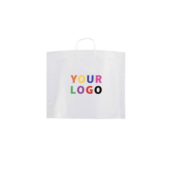 Boat paper bags - White M