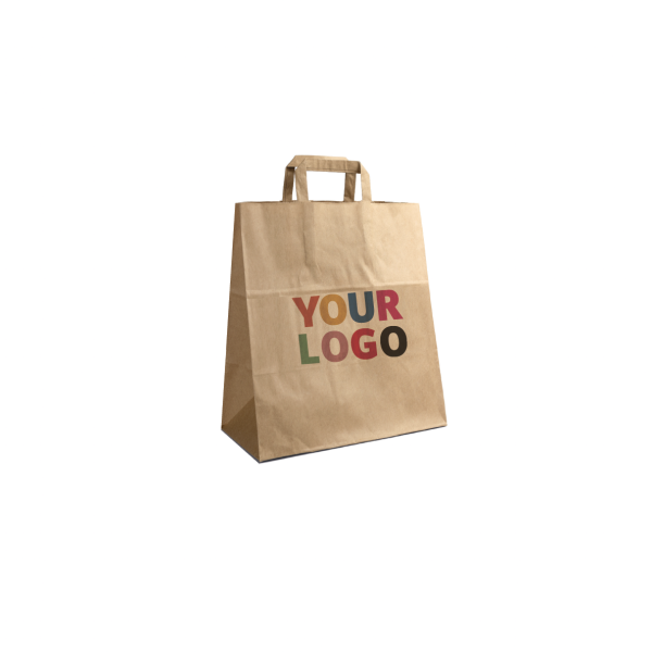 Sac Kraft M Poignées Plates – Taille Idéale, Impact Assuré