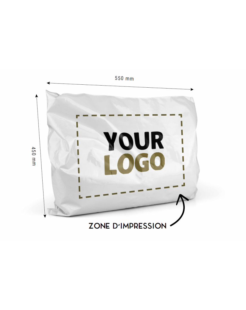 Bolsa Eshop Eco - Blanca XXL (45x55cm)