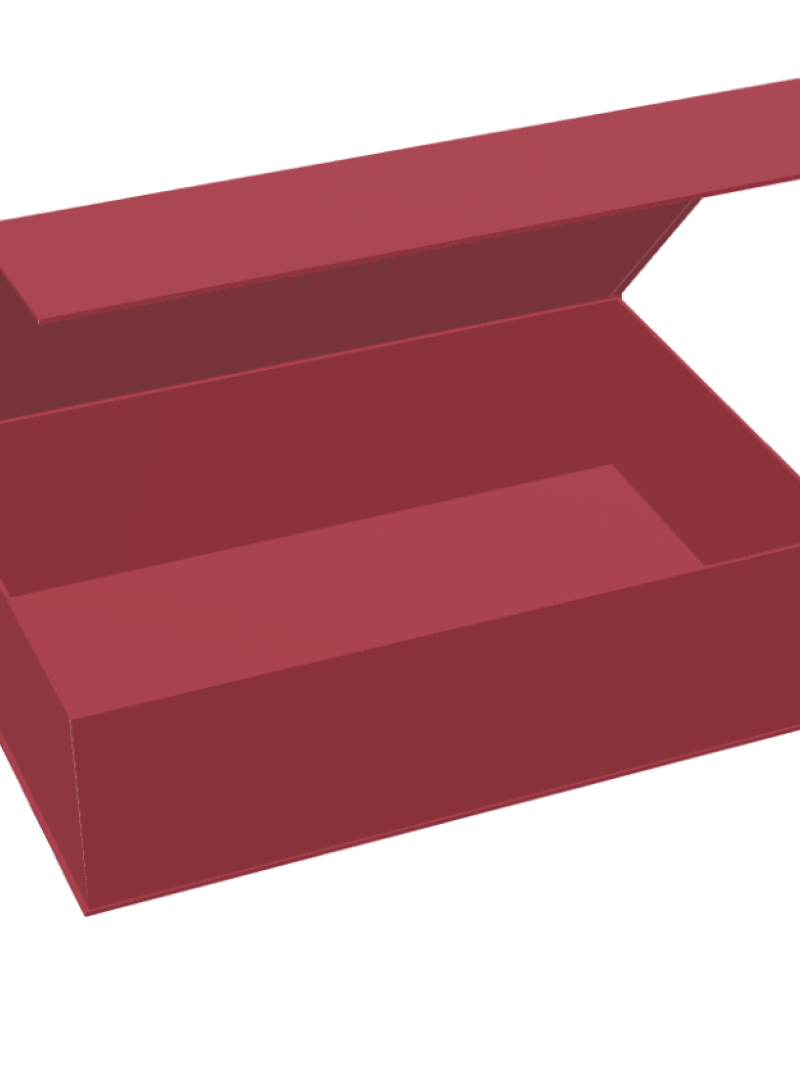Magnetic box - Your logo hot stamped - XXL