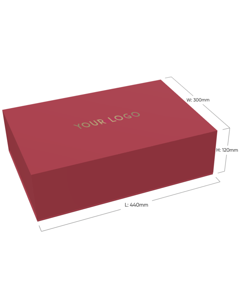 Magnetic box - Your logo hot stamped - XXL