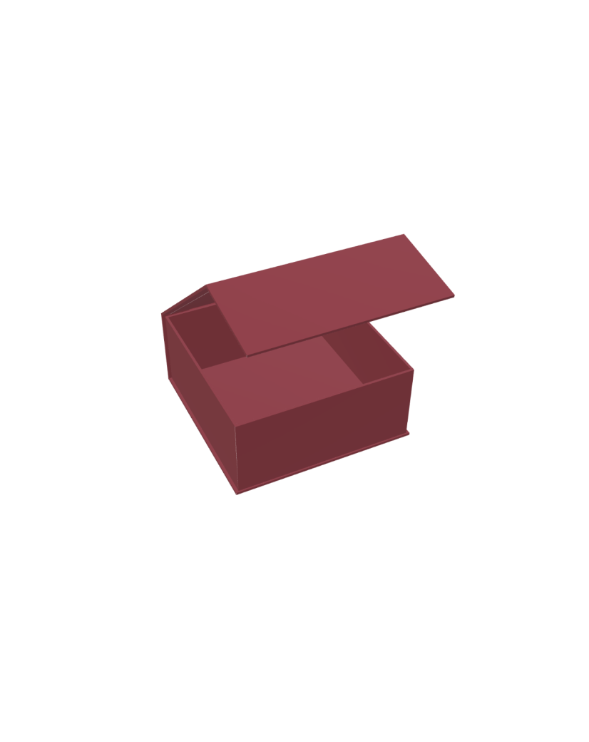 Magnetic box - Your logo hot stamped - S