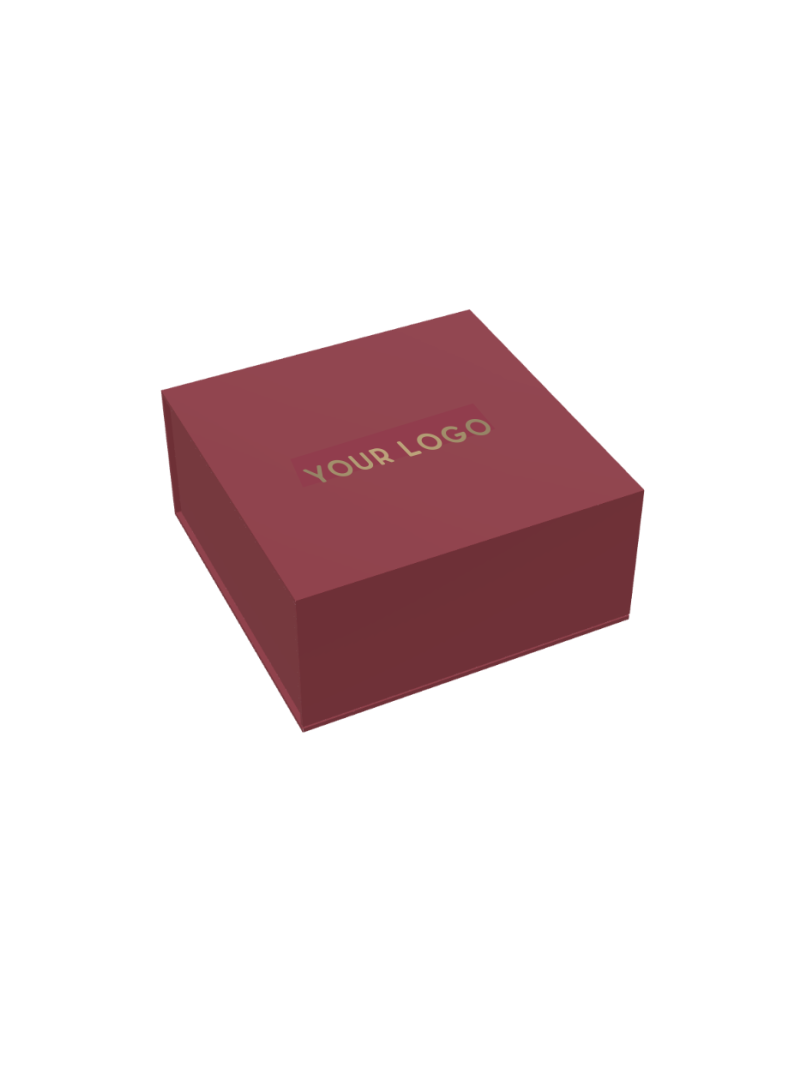 Magnetic box - Your logo hot stamped - S
