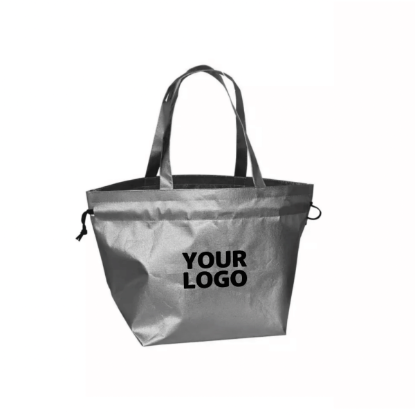 BOLSA NICE PLATEADO – L (58x24x35 cm)