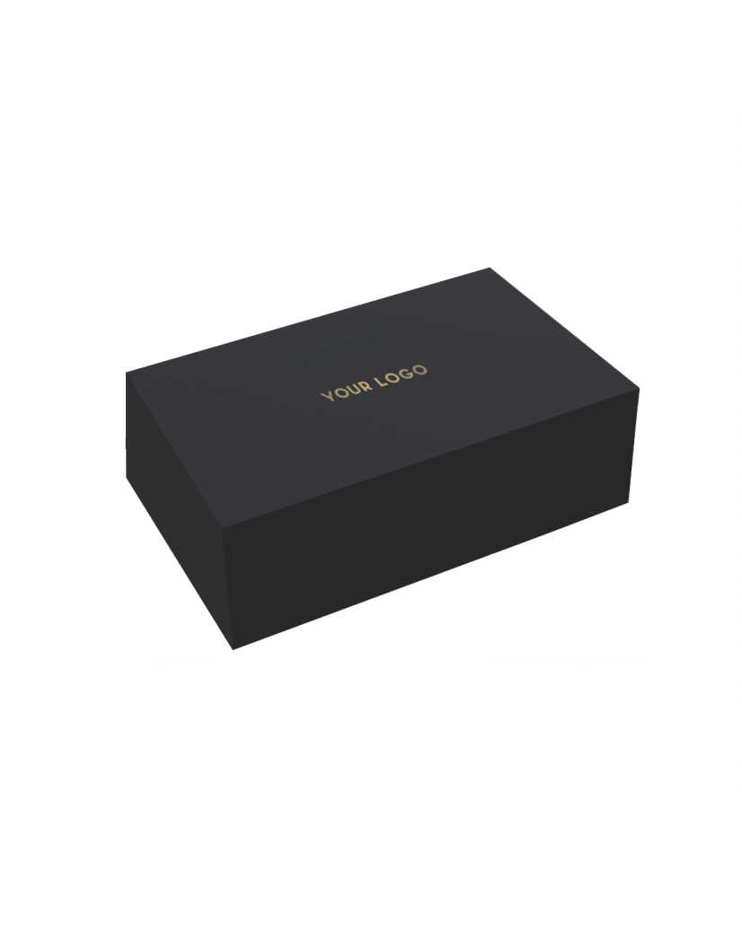Magnetic box - Your logo hot stamped - L