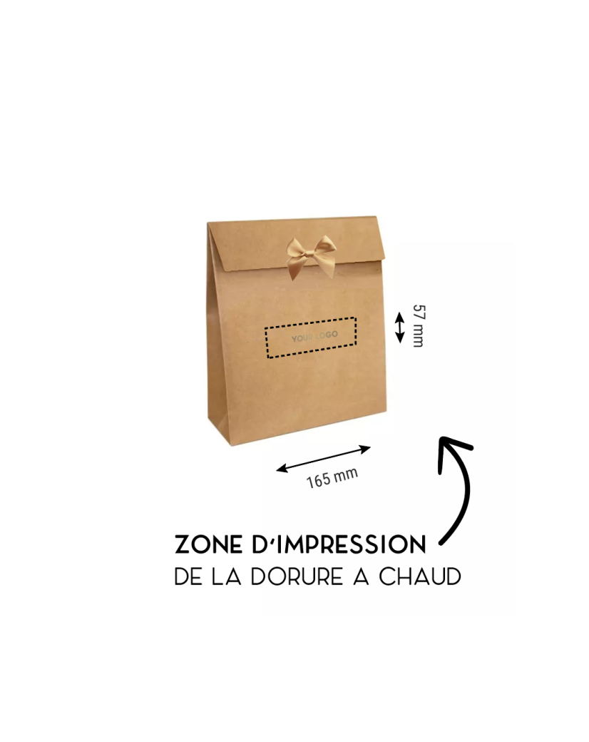 PRESTIGE BAG – KRAFT L (30x12x40cm)