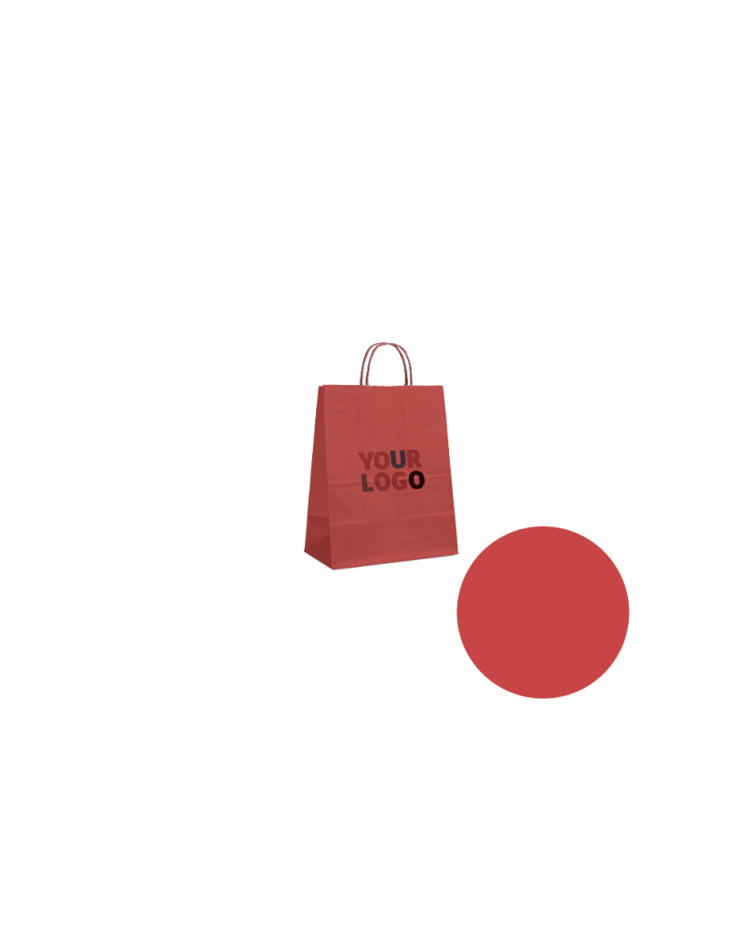 Paper Bags – Red XS (14x8x21cm)