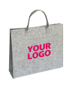 SAC GRENOBLE - GRIS CLAIR -  L (42x12x35cm)