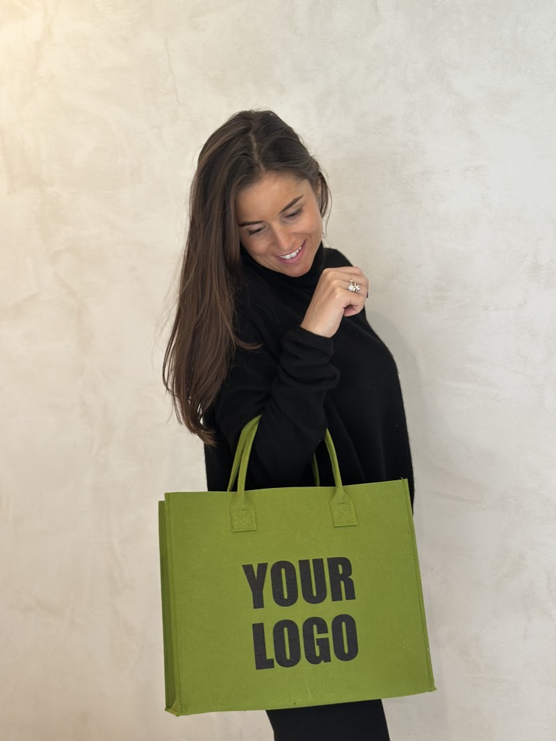 GRENOBLE BAG - GREEN - M (35,5x11x28,5cm)
