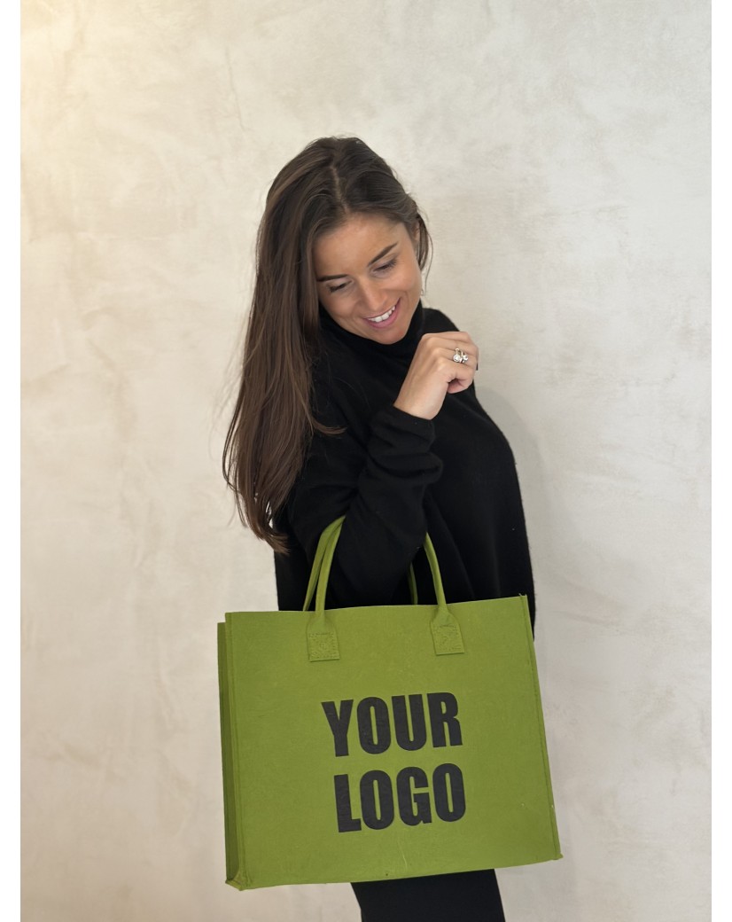 GRENOBLE BAG - GREEN - M (35,5x11x28,5cm)