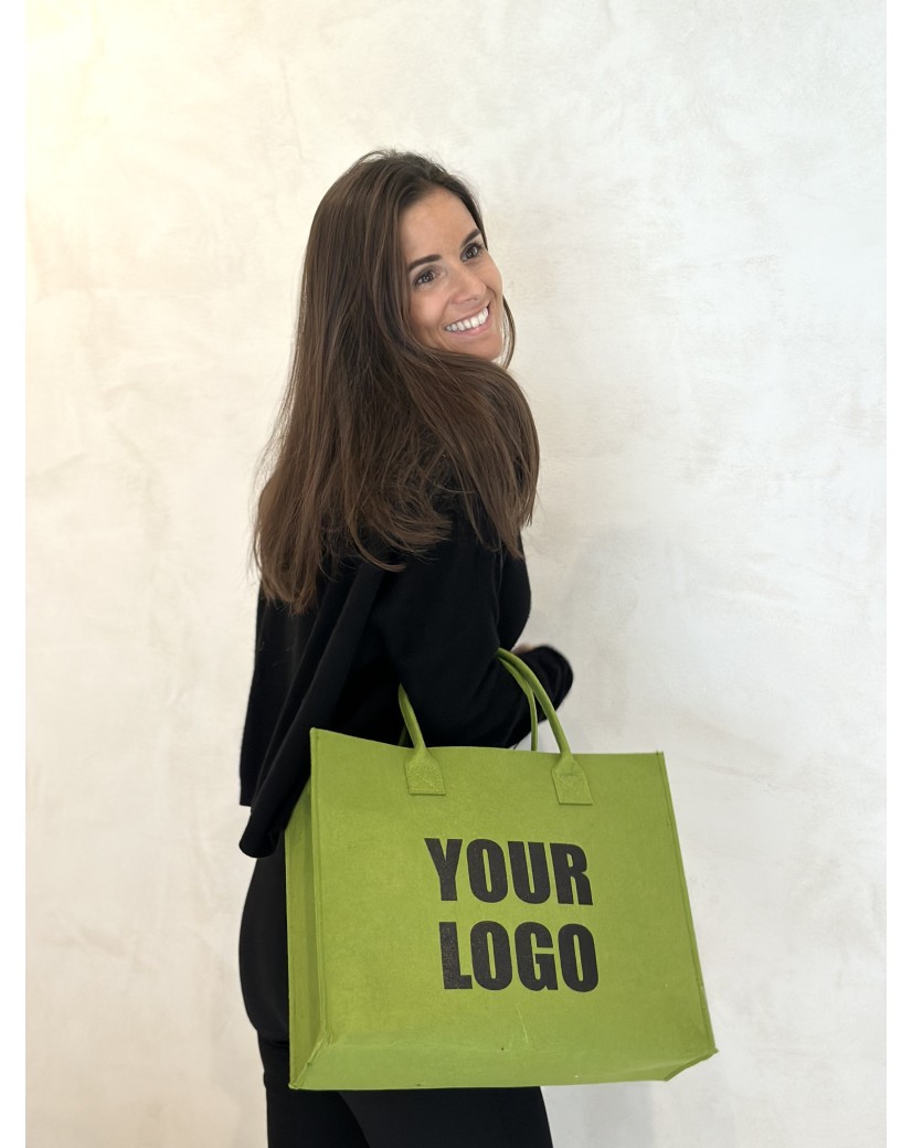 GRENOBLE BAG - GREEN - M (35,5x11x28,5cm)