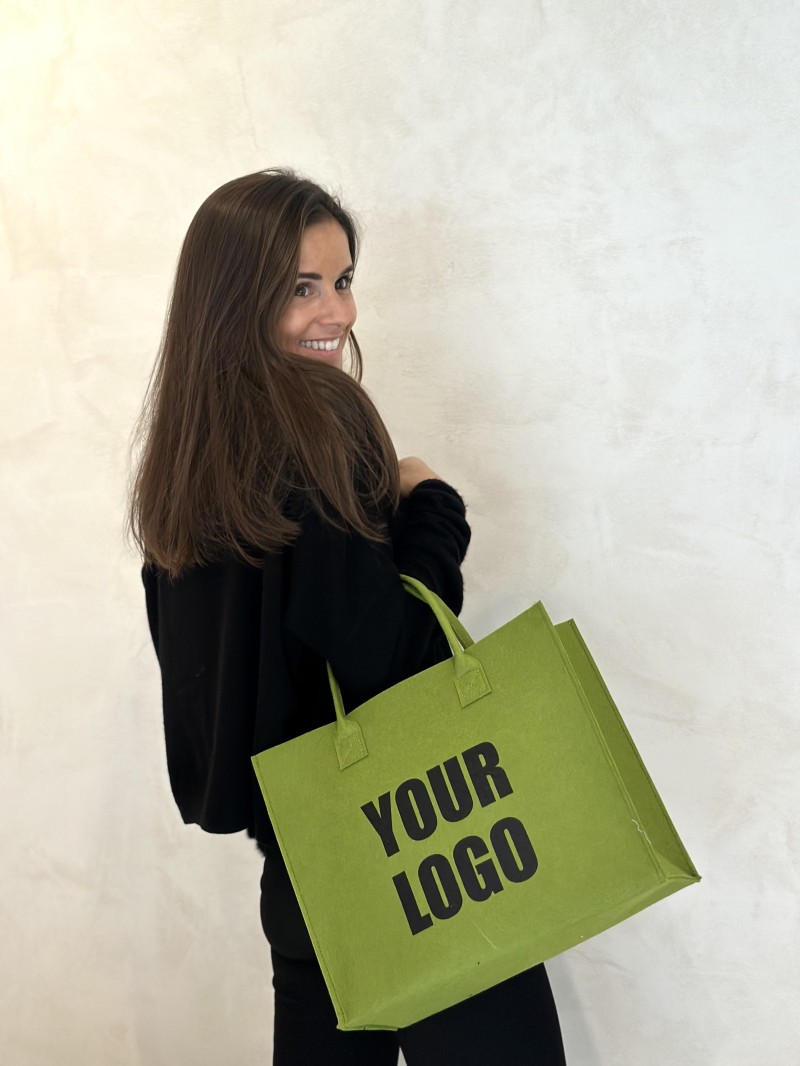 GRENOBLE BAG - GREEN - M (35,5x11x28,5cm)