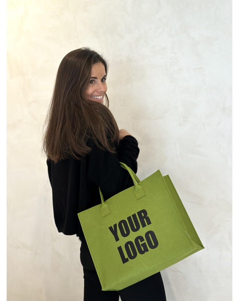 GRENOBLE BAG - GREEN - M (35,5x11x28,5cm)