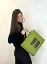 GRENOBLE BAG - GREEN - M (35,5x11x28,5cm)