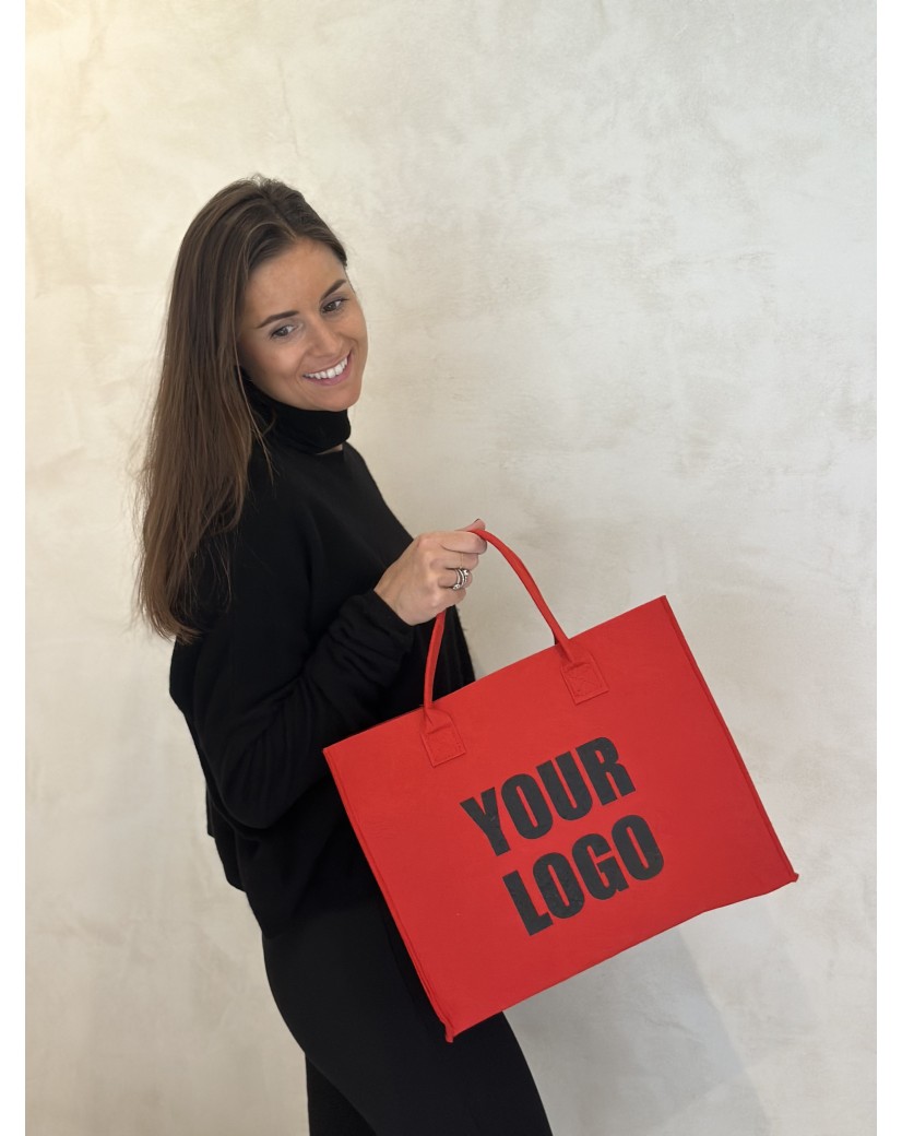 GRENOBLE BAG - RED - M (35,5x11x28,5cm)