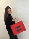 GRENOBLE BAG - RED - M (35,5x11x28,5cm)