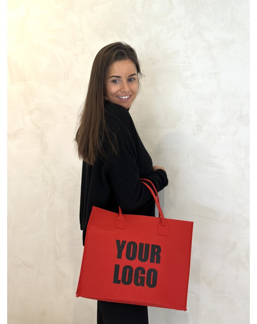 GRENOBLE BAG - RED - M (35,5x11x28,5cm)