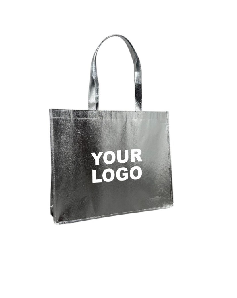 MIAMI TASCHEN - SILBER - (42x12x35 cm)