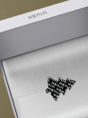 Etiquette sur mesure - Blanc (impression totale) 10x10cm