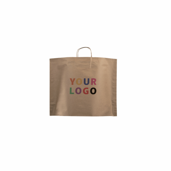 BOOT PAPIEREN TAS - KRAFT S (33X10X24CM)